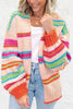 Multicolor Stripe Cardigan