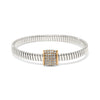 Meridian Solis Spring Two-tone Bracelet
