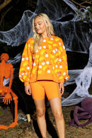 Queen Of Sparkles - Candy Corn Sweatshirt