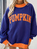Blue Pumpkin Mock Neck