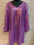 Porter Lavender Sequin Dress