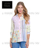 John Mark Patchwork Blouse