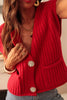 Red Sweater Knit Vest