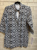 LuLu-B Travel Tunic - Black & White Print