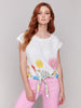 Summer Border Print Top