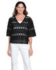 Black Crochet Top