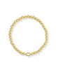 MINI ELAINA STRETCH BRACELET - GOLD IVORY MOTHER OF PEARL