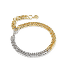 COLETTE CHAIN BRACELET - MIXED METAL