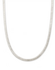 KASSIE CHAIN NECKLACE - RHODIUM METAL