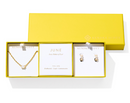 CAILIN BIRTHSTONE GIFT SET - GOLD IVORY MOTHER OF PEARL