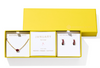 CAILIN BIRTHSTONE GIFT SET - GOLD RED CRYSTAL