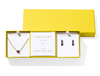 CAILIN BIRTHSTONE GIFT SET - GOLD PURPLE CRYSTAL