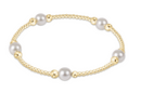 Purpose Pearl 6MM Gold Bracelet