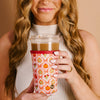 Sip Savvy Drink Sleeve-Large-Patchwork Pumpkins