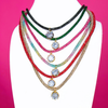 Glitter Rope Necklace