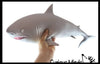 1 Jumbo 21.5" Shark Soft Squishy Squeeze Stress Ball
