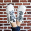 Leopard laces - Grey