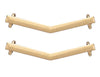 Chevron Charms Women's Shoe Jewelry