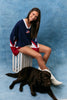 LONG SLEEVE V-NECK OVERSIZED JERSEY