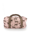 Leilani Leopard Rose Weekender Duffle Bag