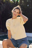 Easy Puff Sleeve Sweater