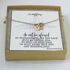 GOLD Deuteronomy 31 8 Necklace