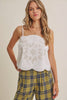 EMBROIDERY CAMI