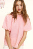 Gingham Puff Sleeve Top