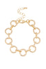 Juliette Charm Collector Bracelet Base in Shiny Gold