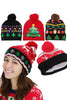 Christmas Led Light-up Long Short Beanie