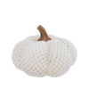 7.75" Dia Cream Plush Pumpkin Autumn Fall
