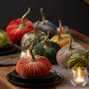 Pumpkin Small Velvet, Valentine's mantel, Autumn table, Gift