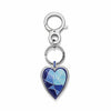 Colormix Heart Blues Handbag Fob