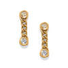 Trust Life Post Drop Earrings