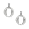 Meridian Classic Cresent Post Drop Earrings