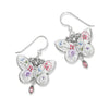 La Tulipe Butterfly French Wire Earrings