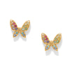 Enchanting Gem Butterfly Earrings