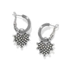 Pebble Sweet Hearts Reversible Charm Hoop Earrings