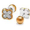Massandra Reversible Flower Post Earrings