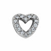 Glitter Hearts Bead