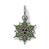 Merry Poinsettia Charm