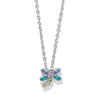 Enchanting Gem Dragonfly Necklace