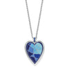Colormix Heart Blues Convertible Necklace