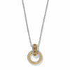 Mosaic Two Tone Link Ring Necklace