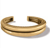 Inner Circle Gold Double Hinge Bangle
