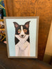 Border Collie Painting