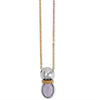 Venus Lilac & Gold Two-Tone Necklace