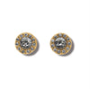 Gold Illumina Solitaire Post Earrings