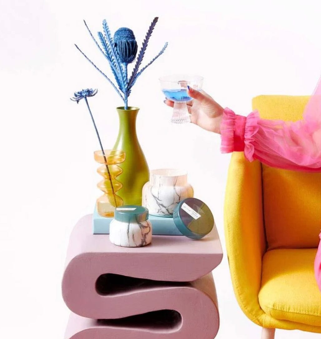 Capri Blue Volcano 8 oz Marble Candle